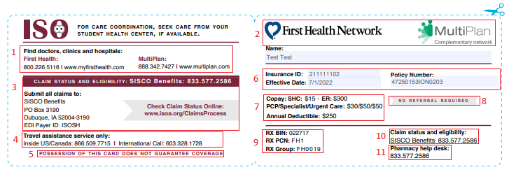 cigna insurance card